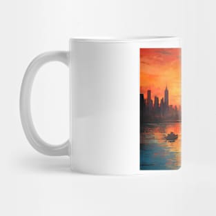 New York sunset I Mug